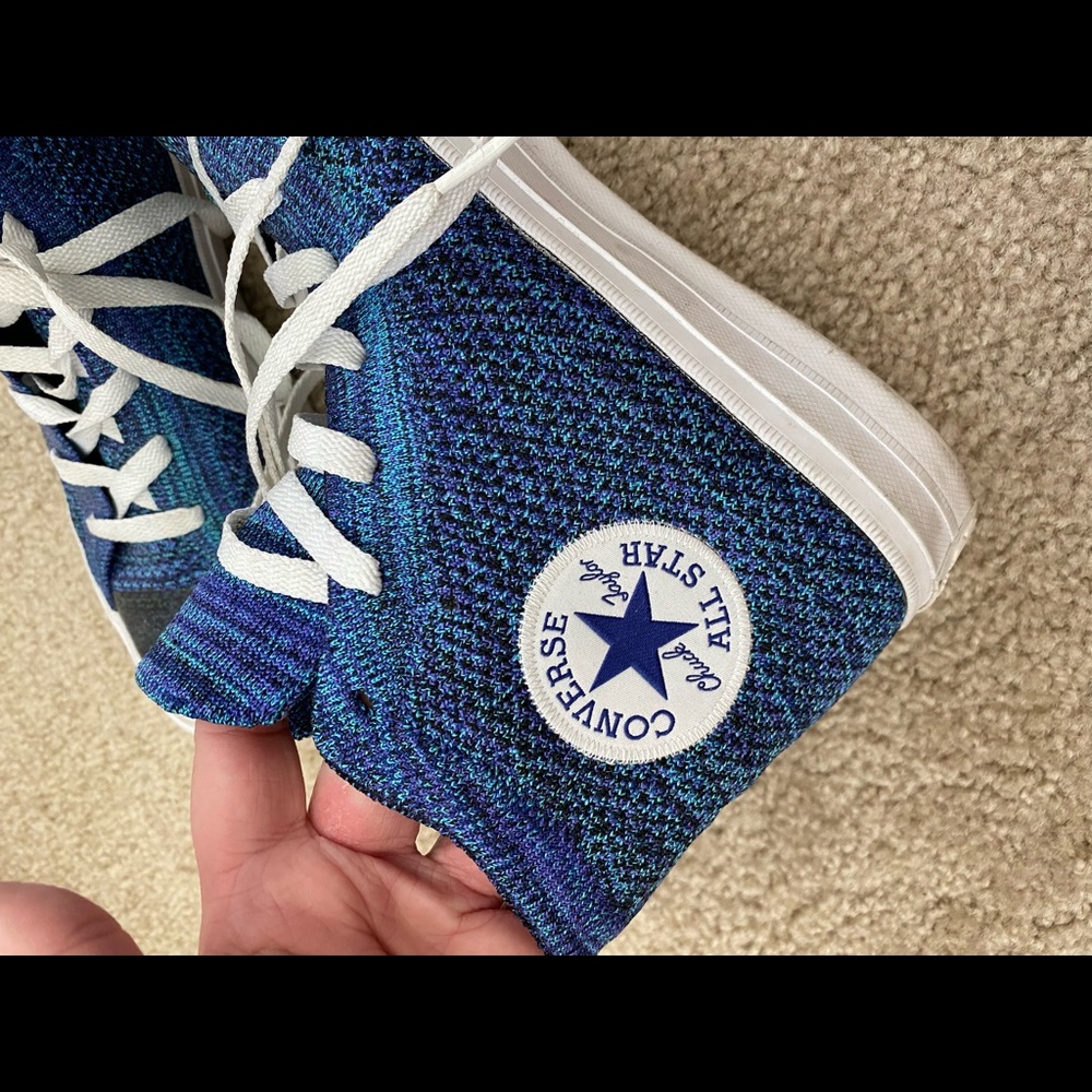 Tri Color High Top Converse